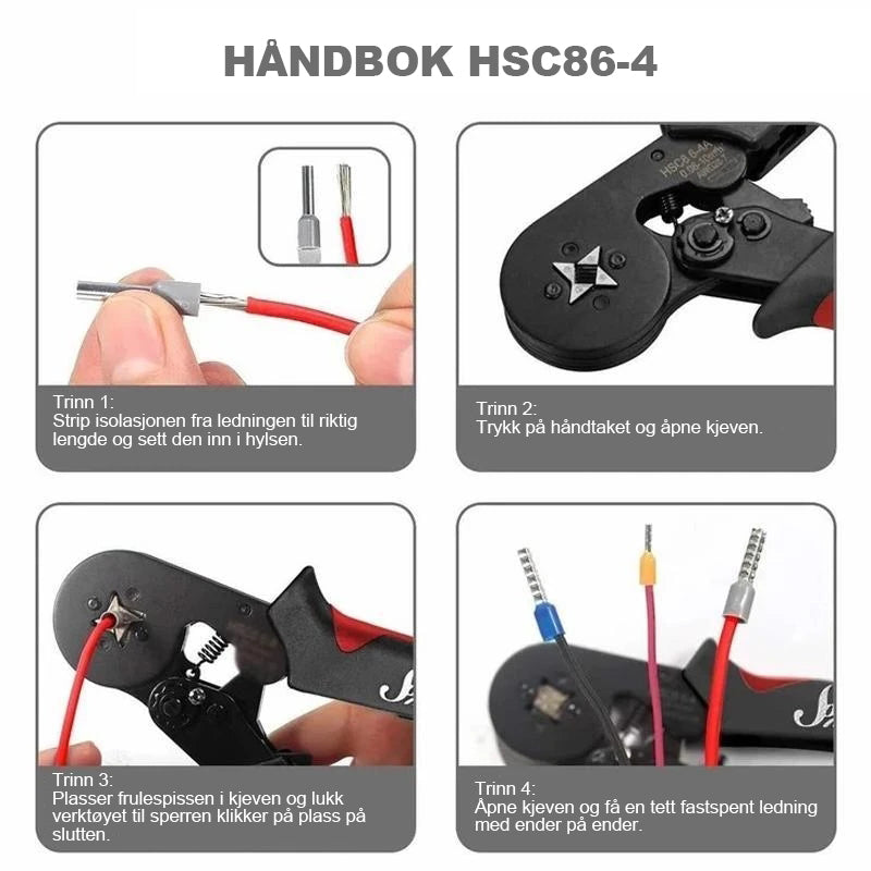 Herramienta de cableado + 800 Terminales