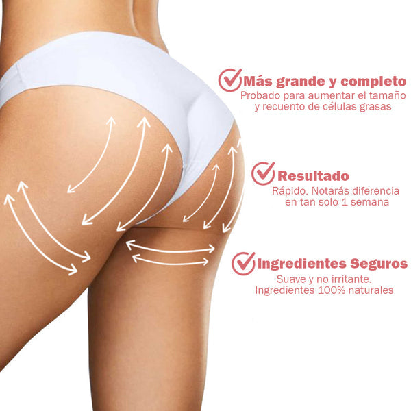 (LLEVA 2x1)🎁Bootymax™ AGRANDE + REAFIRME + TONIFIQUE SUS GLUTEOS