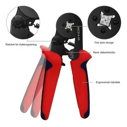 Ponchadora - Herramienta que une cables sin soldadura + 800 terminales