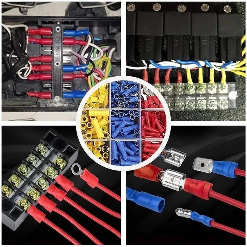 Herramienta de cableado + 800 Terminales