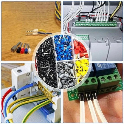 Herramienta de cableado + 800 Terminales