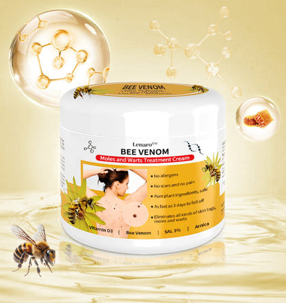 ¡Promo 2x1! Crema para el tratamiento de lunares y verrugas con veneno de abeja Lenaro