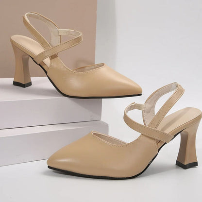 Scarpin - Tacones de piel ortopédicos para dama