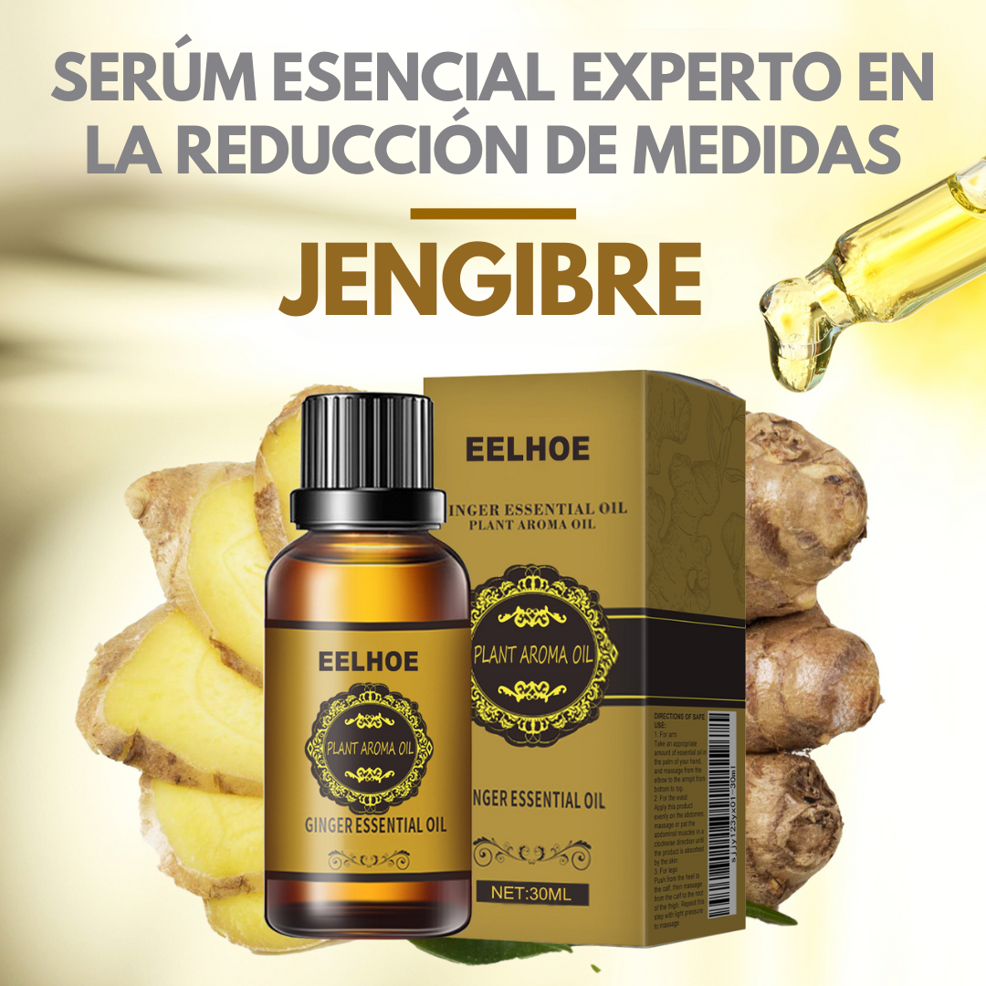 (LLEVA 2x1)🎁 GINGER OIL™ DRENAJE ABDOMINAL + PÉRDIDA DE PESO + MASAJE LINFÁTICO