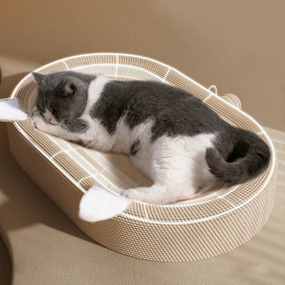 Cat scratcher - Rascador y cama para gatos