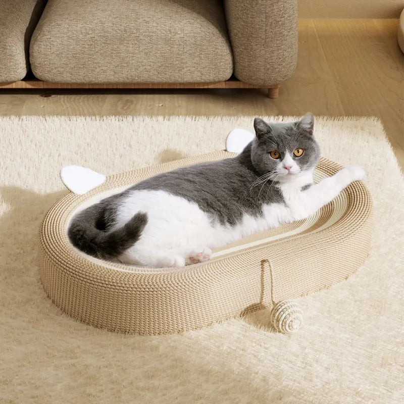 Cat scratcher - Rascador y cama para gatos