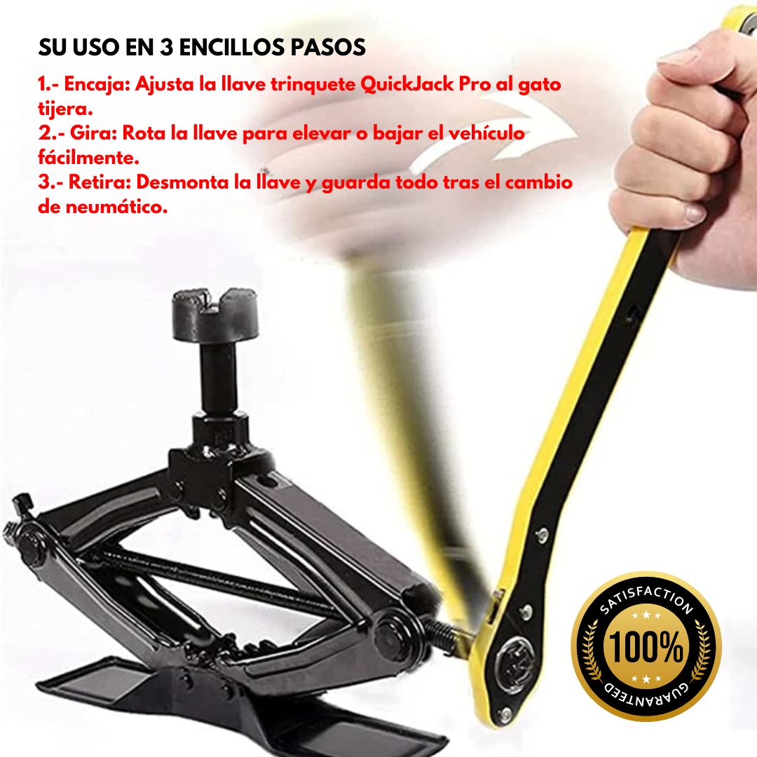 Llave Turbotorque-Pro® - Cambia Llantas Facil, Rapido y Sencillo