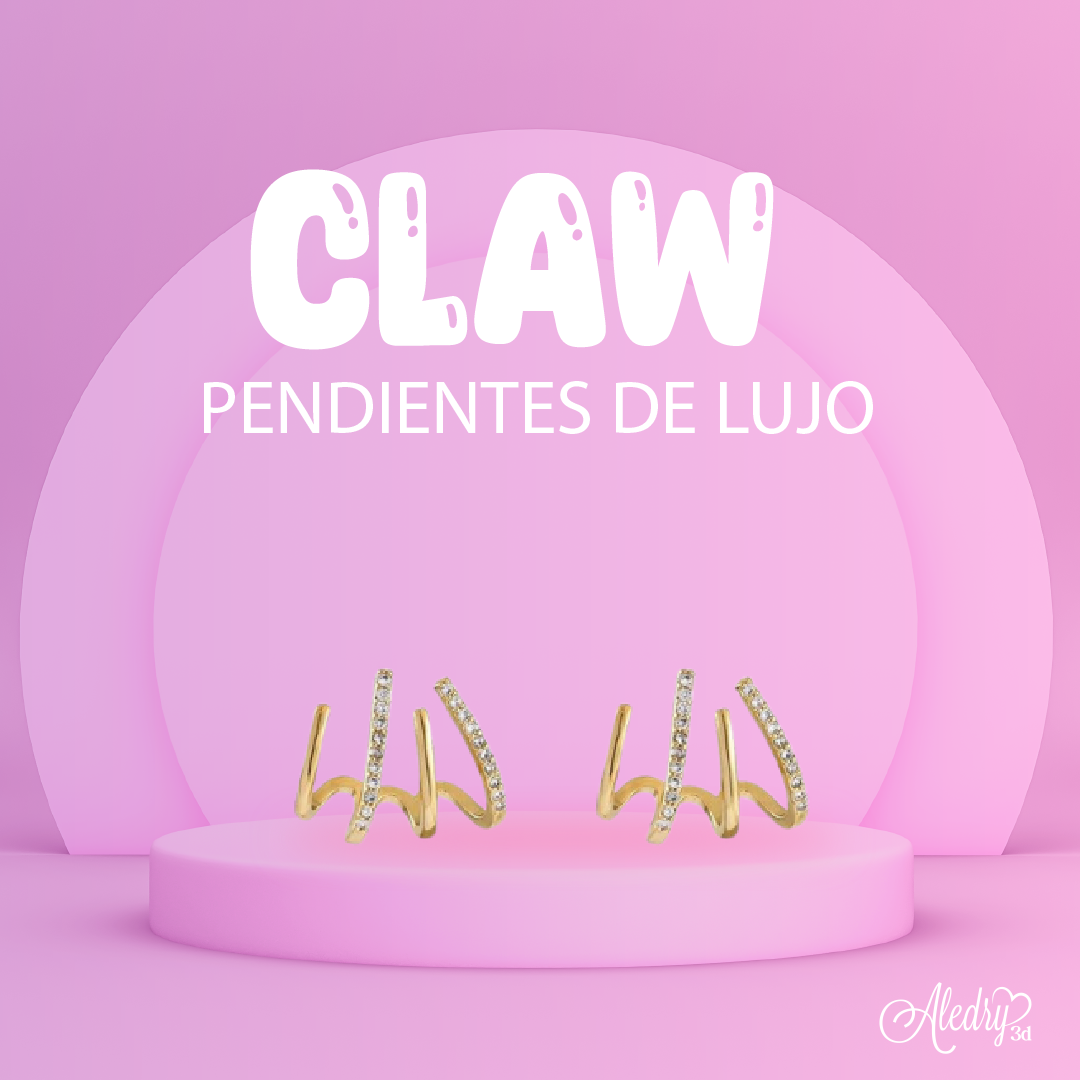 CLAW - Pendientes de Lujo Elegantes