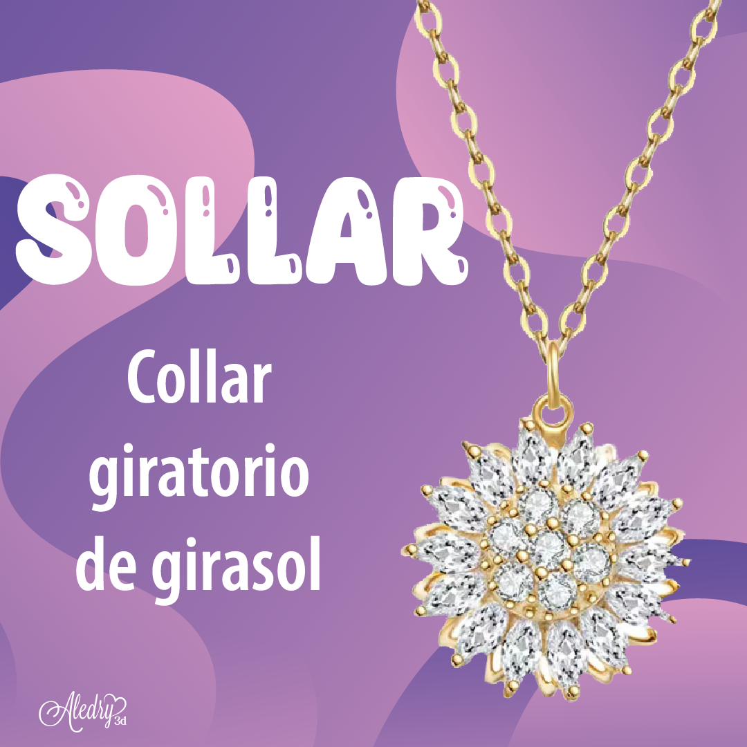 Sollar® Collar giratorio de girasol